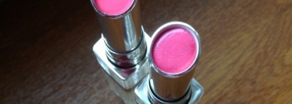 Пара ярких - розовые Dior Addict Lipstick Vibrant Color Spectacular Shine № 465 Singulière и № 687 Espiégle