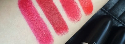 Мои помады Mac: красные Lady Danger, Ruby Woo, Russian Red и Red
