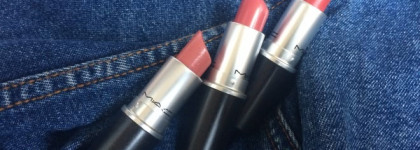 Мои помады Mac: кораллы и один персиковый