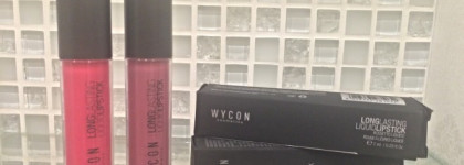Wycon: жидкие матовые помады от итальянского бренда профессиональной косметики в оттенках №20 Sweet Strawberry и №04 Borgogna