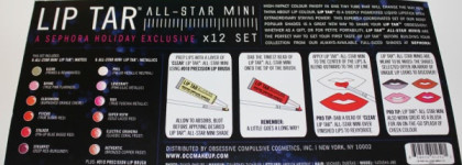 Суд присяжных: Obsessive Compulsive Cosmetics Lip Tar All‑Star Mini x12 Set