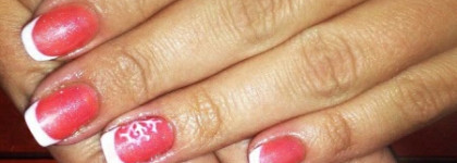 Маникюр в домашних условиях с гель-лаками In'Garden и CND Shellac