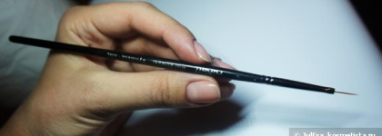 Маникюр в домашних условиях с гель-лаками In'Garden и CND Shellac