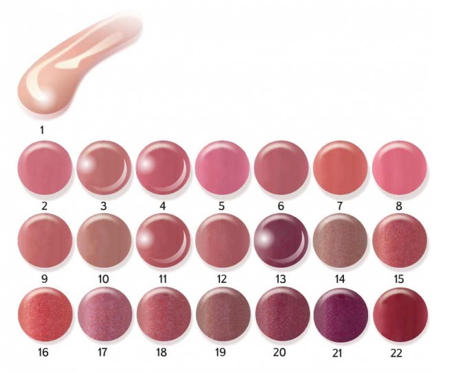 Блески для губ Lux Visage Glass Shine №13, 19