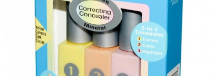 Mineral Wear®Talc-Free Mineral Correcting Concealer Yellow/Light/Pink Trio от Physician's Formula