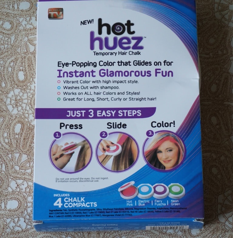 Hot Huez - добавим цветовых акцентов с мелками для волос