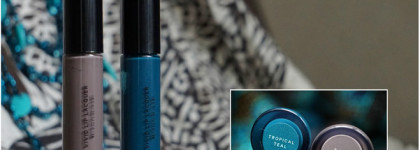 H&M Vivid Lip Lacquer - Taupe Secret & Tropical Teal