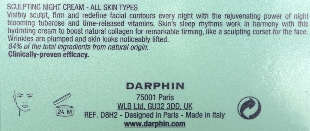 Питательный крем для сухой кожи darphin отзывы