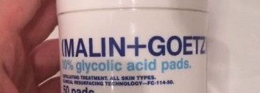 Malin+Goetz 10% Glycolic Acid Pads - лучшие для очищения кожи