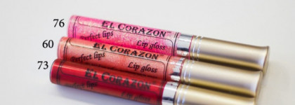 Блески для губ EL Corazon perfect lips № 60, №73, №76