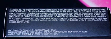 Luscious Cream Lipstick 522 Rouge Noir от Kiko Milano