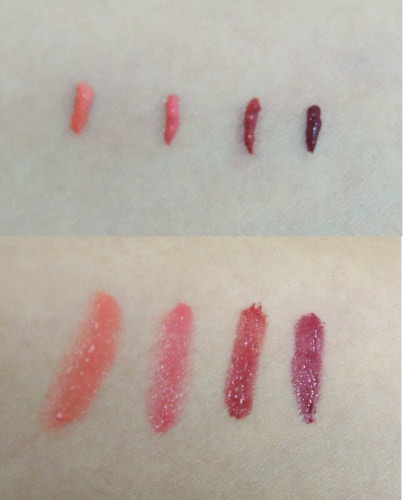 Becca Beach Tints (Grapefruit, Guava, Watermelon, Raspberry)