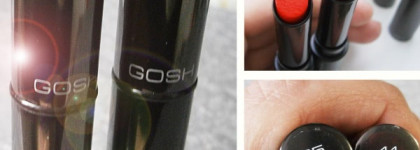 Две розы Gosh Soft'n Shine Lip Balm в оттенках #41 Kiss и #35 Antique Gold