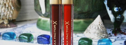 Новый блеск от Max Factor Color Elixir Gloss #65 Lustrous Plum, #30 Captivating Ruby