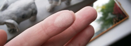 Пудра, румяна и хайлайтер