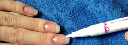 Не умеете делать французский маникюр? -Тогда мы идем к вам! Вместе с Essence French manicure&pedicure pen