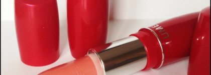 Две сестрички Lumene Wild Rose moisture lipstick SPF 15     №15, № 66