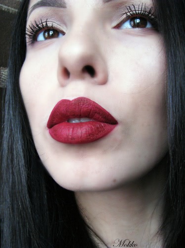 Губы цвета крови... Lime Crime Velvetine Liquid-To-Matte Lip Stain ''Wicked