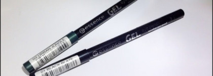 Essence Гелевая подводка в выдвигающемся карандаше Gel eye pencil waterproo в оттенке №01 black blaze  и №03 urban jungle