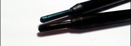 Essence Гелевая подводка в выдвигающемся карандаше Gel eye pencil waterproo в оттенке №01 black blaze  и №03 urban jungle