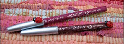 Взрыв цвета на ваших губах. Essence lipliner №05 soft berry и №15 honey berry