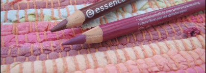 Взрыв цвета на ваших губах. Essence lipliner №05 soft berry и №15 honey berry