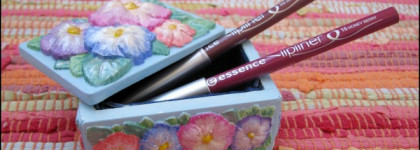 Взрыв цвета на ваших губах. Essence lipliner №05 soft berry и №15 honey berry