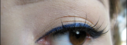 В поисках идеального синего... Essence gel eye pencil waterproof 02 Around midnight