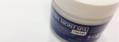 Поиски идеального крема для сухой и чувствительной кожи увенчались успехом. Ультра-увлажняющий Спа-Крем с морскими минералами для лица  Ultra Moist Spa-Cream от Manyo Factory