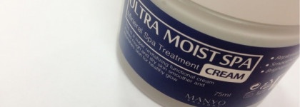 Поиски идеального крема для сухой и чувствительной кожи увенчались успехом. Ультра-увлажняющий Спа-Крем с морскими минералами для лица  Ultra Moist Spa-Cream от Manyo Factory