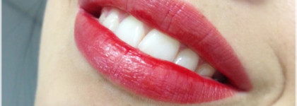 Зацелованными губами... / Tony Moly tony tint delight  / 02 Red