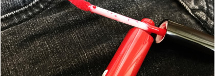 Лаковое настроение вместе с Nyx Mega Shine Lip Gloss / Perfect red / 137A