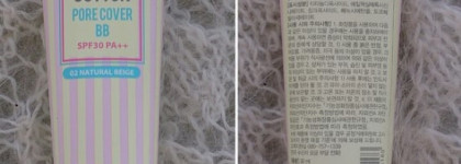 Такой вкусный, что хочется съесть. Няшный спаситель для жирной, комбинированной кожи. Holika Holika Sweet Cotton Pore Cover BB Cream с spf30 в оттенке 02 natural beige