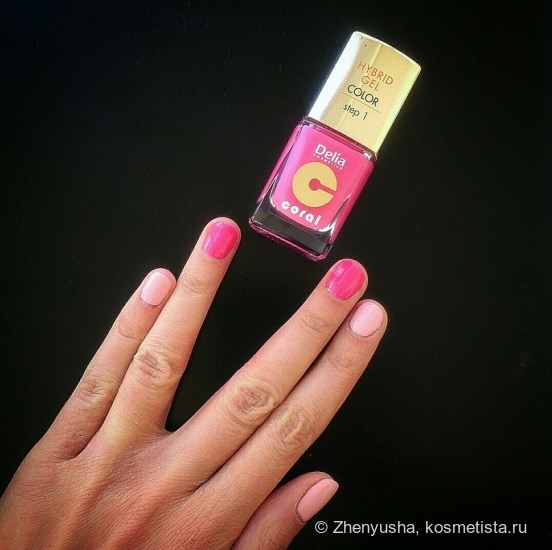 Hybrid Gel Set Delia Cosmetics. Наборы лаков для ногтей с эффектом гель-лака без использования UV лампы