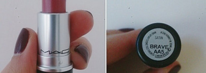 MAC Satin Lipstick  #brave