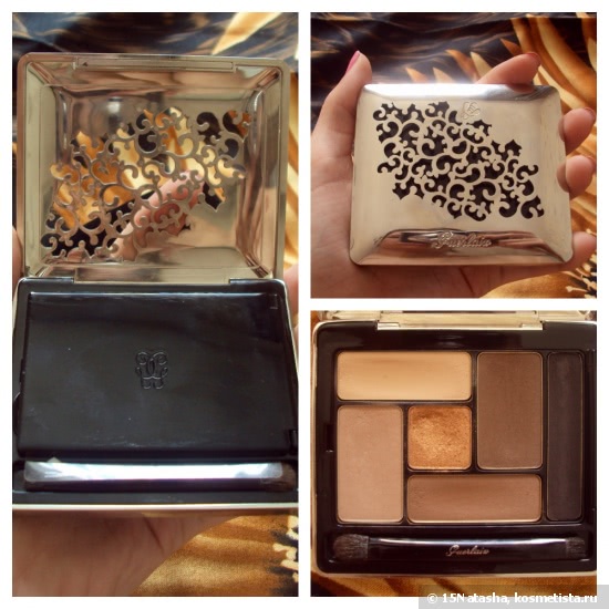 Моя палетка на каждый день Guerlain Ecrin 6 Couleurs Eyeshadow №10 Rue Des Francs Bourgeois