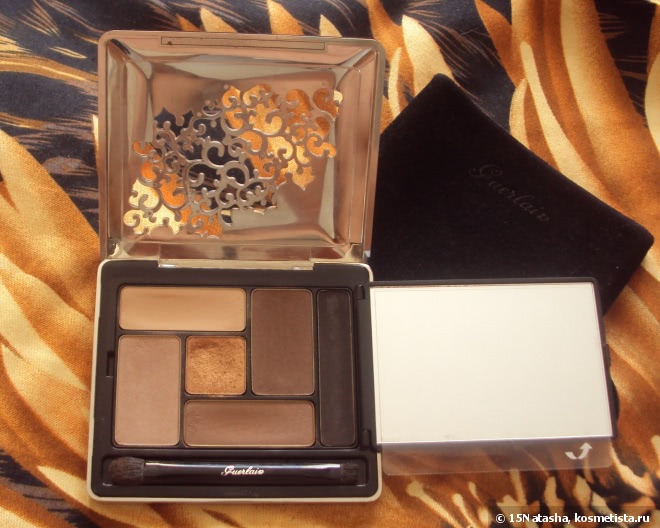 Моя палетка на каждый день Guerlain Ecrin 6 Couleurs Eyeshadow №10 Rue Des Francs Bourgeois