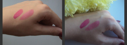 Essence longlasting lipstik Стойкая губная помада в оттенках 12 Blush my lips и 13 love me