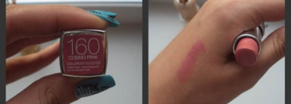 Еще одна помадка на каждый день Maybelline new york colorsensational 160 cosmo pink