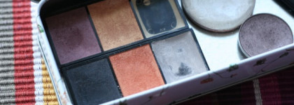 Fire walk with me / Тени Shiseido Luminizing Satin Eye Color Trio # OR302 Fire