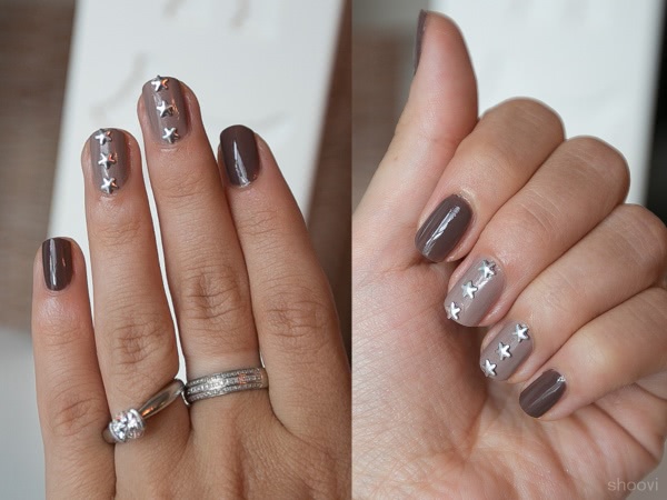 Маникюр с лаками для ногтей Anny Nail Polish в оттенке #316 Only you и Kiko Nail Polish в оттенке #321 Dove