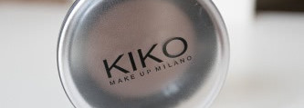 Тени Kiko High pigmentation eyeshadow в оттенке #123 Satin Wood Brown