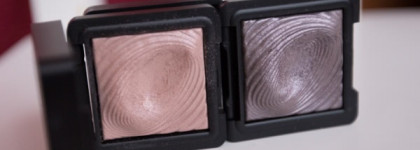 Тени Kiko Water Eyeshadow в оттенках #201 Rosy Taupe и #228 Taupe