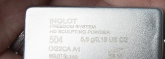 Скульптурирующая пудра для лица Inglot Freedom System HD Sculpting Powder в оттенке #504