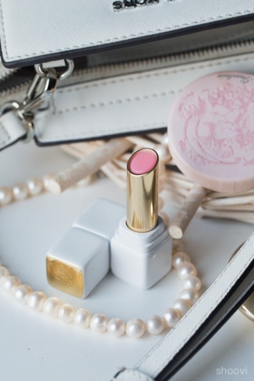 Бальзам для губ Guerlain Kiss Kiss Roselip Hydrating & Plumping Tinted Lip Balm в оттенке R371 Morning Rose