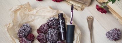 Матовая жидкая помада для губ NYX Soft Matte Lip Cream в оттенке transylvania