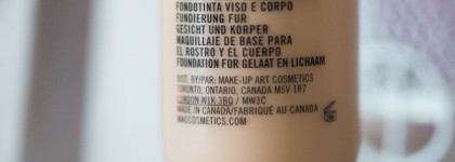 Тональное средство для лица и/или тела MAC Face and Body Foundation в оттенке C1