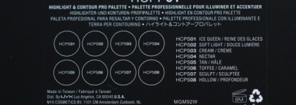 Контурирующая профессиональная палетка Nyx Highlight & Contour Pro Palette