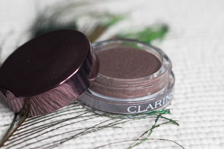 Мерцающие тени для век Clarins Ombre Iridescente Cream To Powder Eyeshadow Long Lasting в