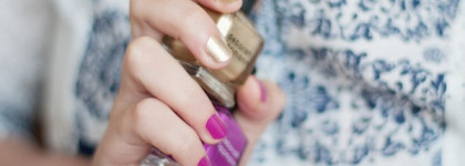 Двое из ларца: лаки для ногтей Deborah Lippmann, оттенки Between the sheets и Nefertiti